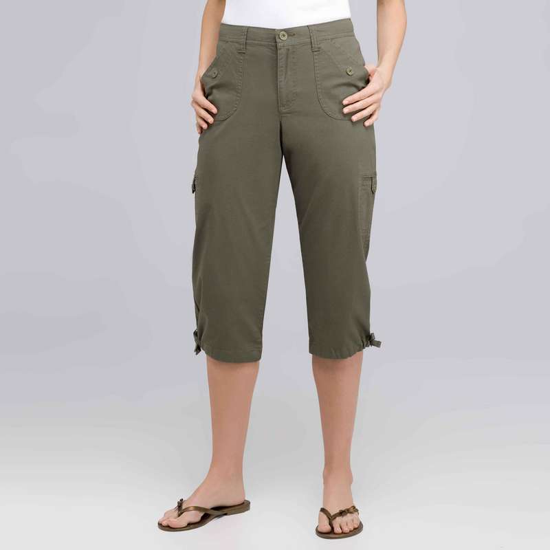 Light Weight Cargo Capri, Rustic Peach, large image number 0